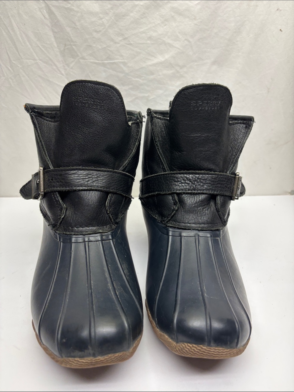 Sperry Waterproof Duck Boot Ankle Boots, SZ 10 women’s
